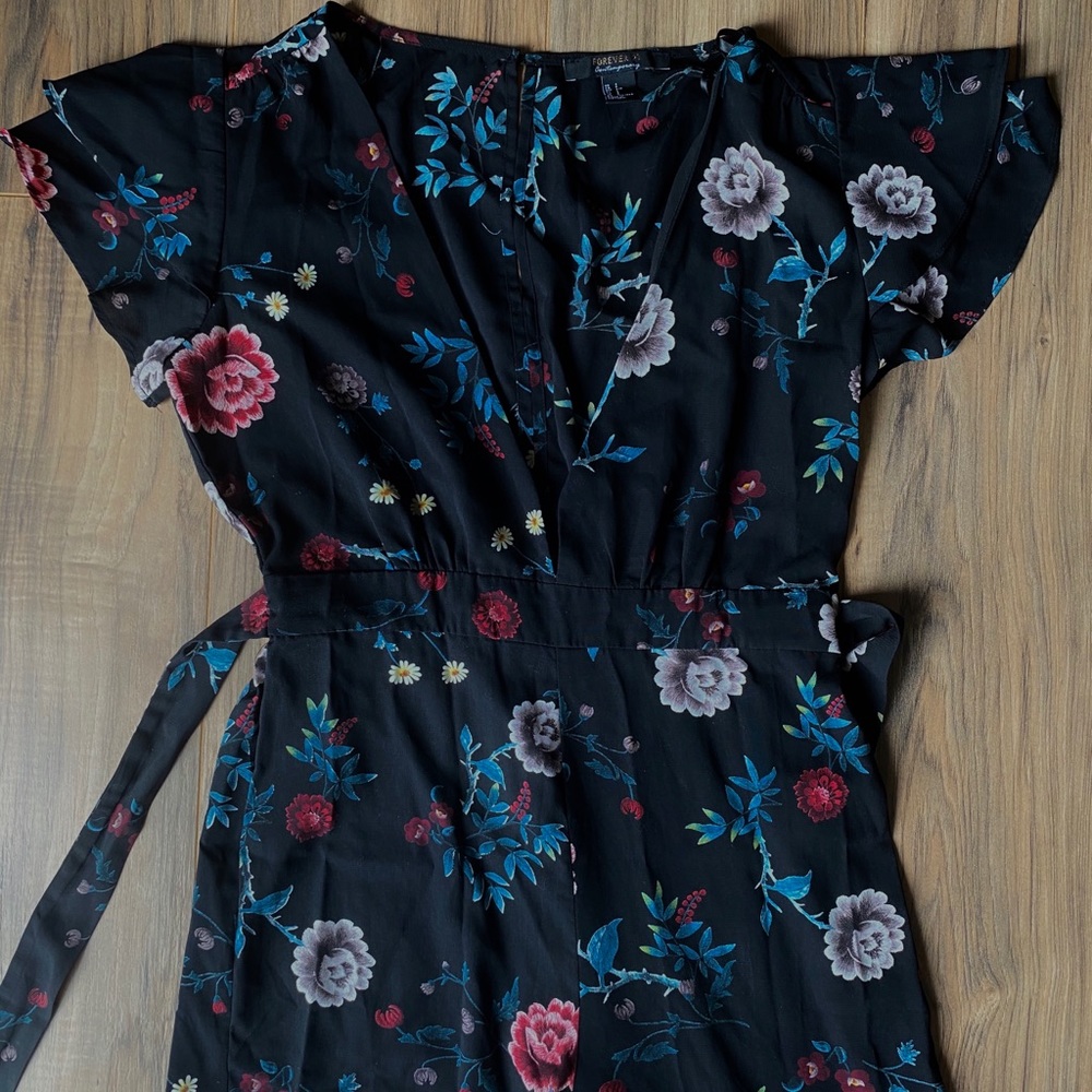 Forever 21 Floral Romper